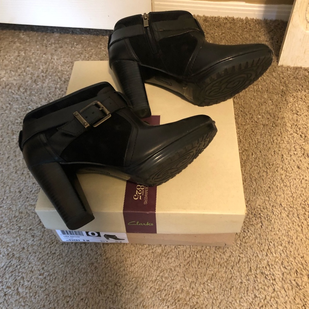 Clark’s Buckle Bootie